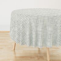 watercolor plaid-soft gray sage