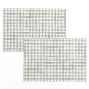 watercolor plaid-soft gray sage