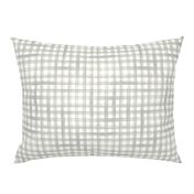 watercolor plaid-soft gray sage