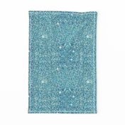 Aqua mermaid faux glitter sparkles