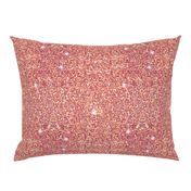 Rose gold faux glitter sparkles