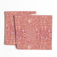 Rose gold faux glitter sparkles