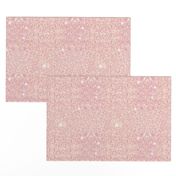 blush faux glitter sparkles pink