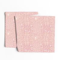 blush faux glitter sparkles pink