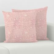 blush faux glitter sparkles pink