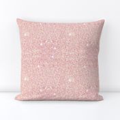 blush faux glitter sparkles pink