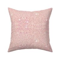 blush faux glitter sparkles pink