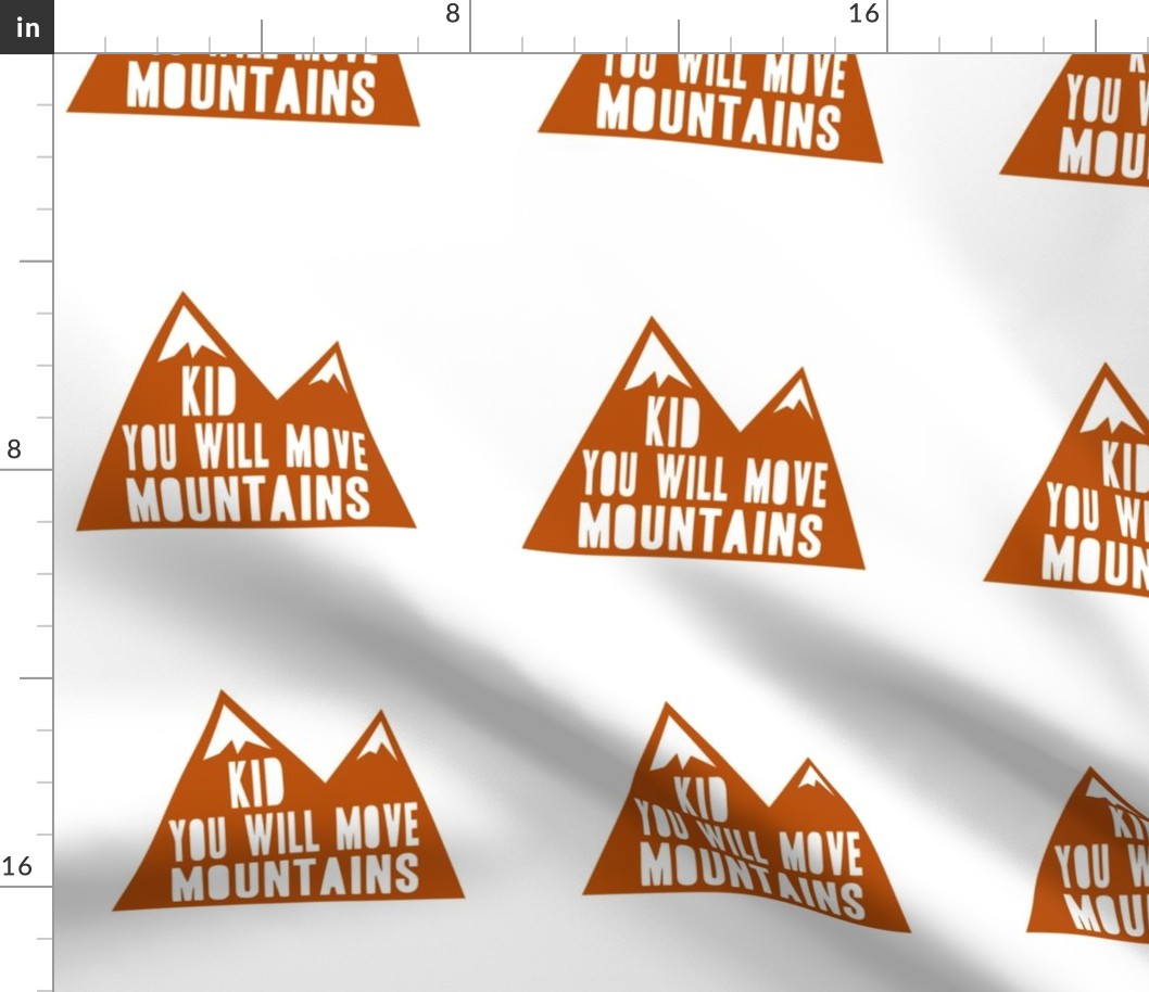 8" quilt block - you will move mountains