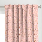 Terrazzo texture pink pattern