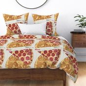 Pizza Pillow Cut and Sew Panel