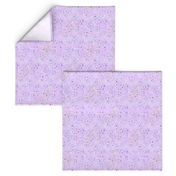 Lilac purple faux glitter confetti sparkles