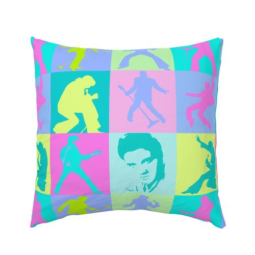 Elvis Presley in 50's Colors | Spoonflower