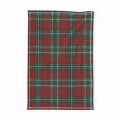 Red Gray Black Green Holiday Plaid