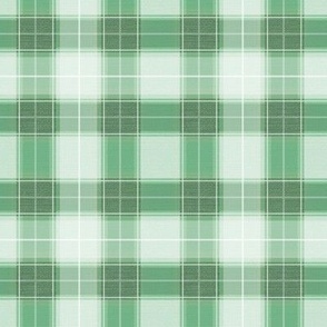 Plaid Gingham Mashup in Forest Green