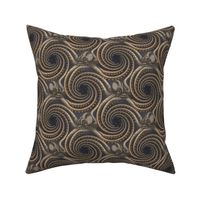 ★ KRAKEN ' ROLL ★ Slate Black - Small Scale / Collection : Kraken ' Roll – Steampunk Octopus Print