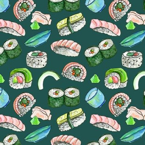 Dancing Sushi Green