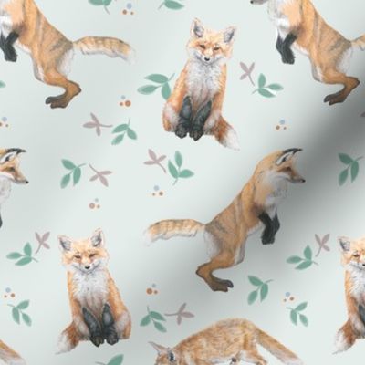 Woodland Meadow Fox