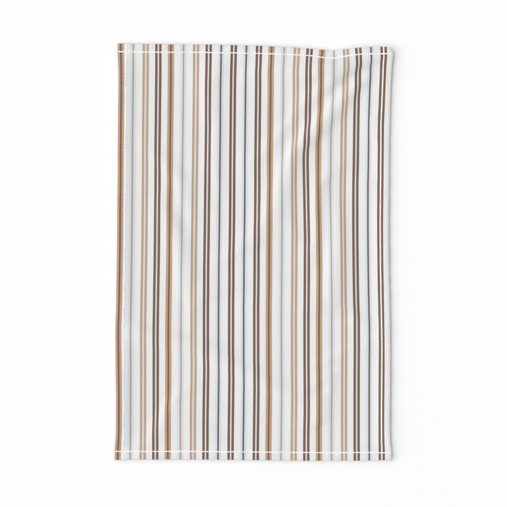 Woodland Stripe Blue/Brown