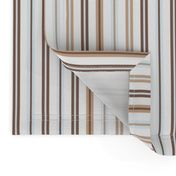 Woodland Stripe Blue/Brown