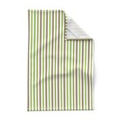 Woodland Stripe Green/Brown