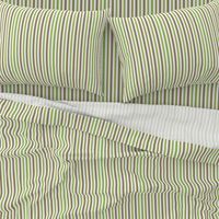 Woodland Stripe Green/Brown