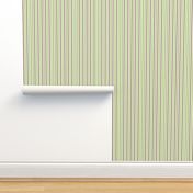 Woodland Stripe Green/Brown