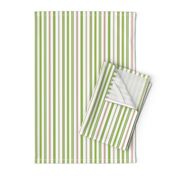 Woodland Stripe Green/Pink