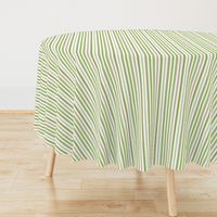 Woodland Stripe Green/Pink