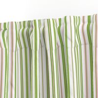 Woodland Stripe Green/Pink