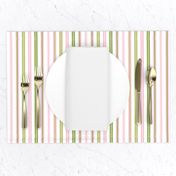 Woodland Stripe Pink/Green