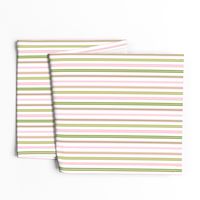 Woodland Stripe Pink/Green