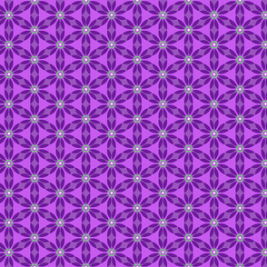 Purple Daisy Pattern