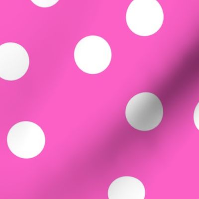 1.5" polka dot scatter - pink