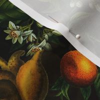 12" Vintage Citrus Fruit Pattern