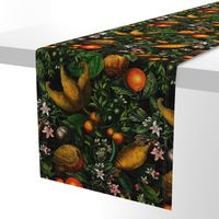 12" Vintage Citrus Fruit Pattern