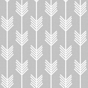 Arrow Stripe - Gray textured