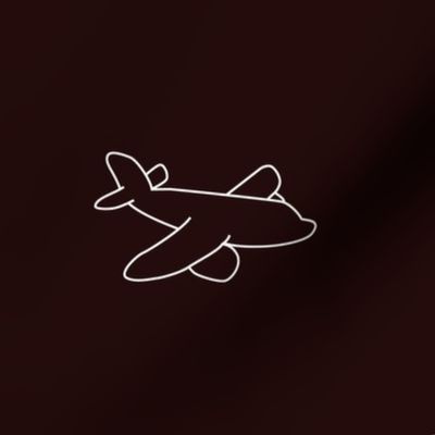 brownplane silhouette-ed