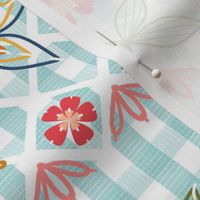 Gingham Embroidery and Applique, Autumn Colors