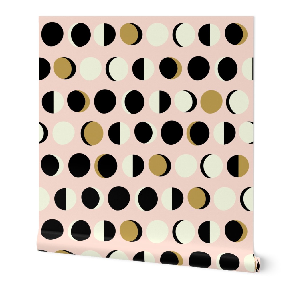 Mod Moons Blush Large Scale