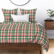 Christmas watercolor plaid (bright)