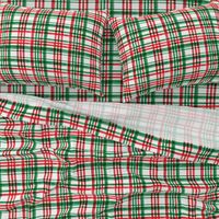 Christmas watercolor plaid (bright)