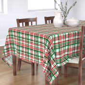 Christmas watercolor plaid (bright)