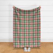 Christmas watercolor plaid (bright)