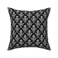 Damask Pattern | Black and White 