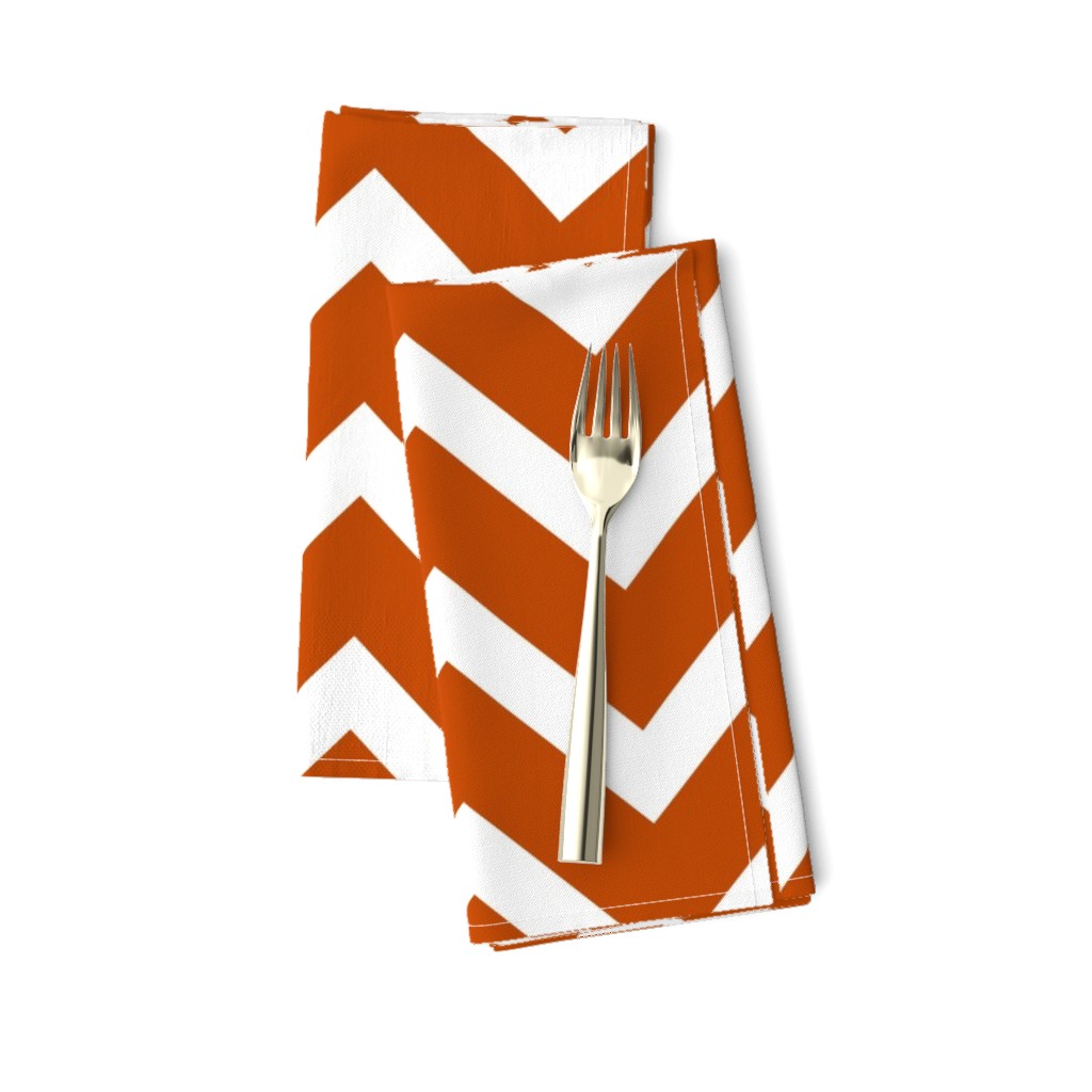 orange chevron large scale