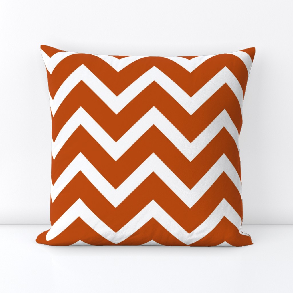 orange chevron large scale