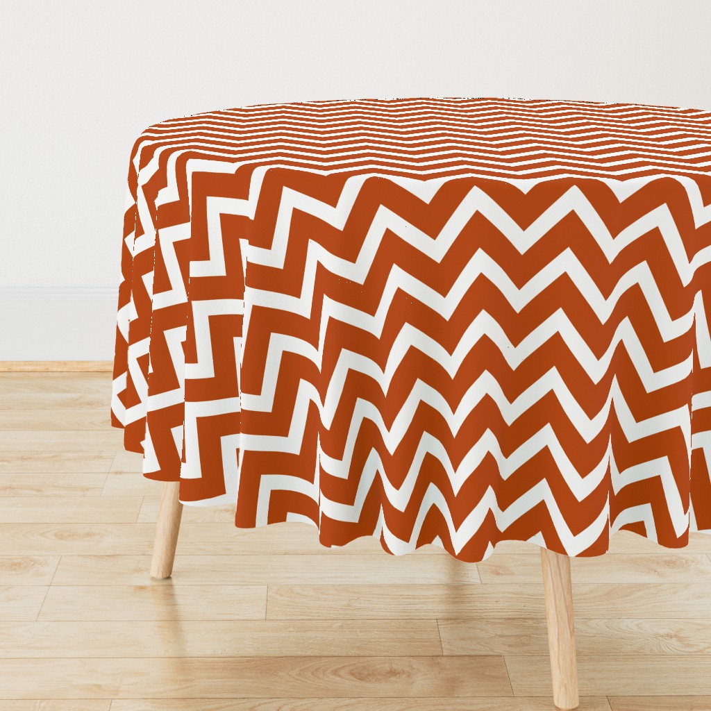 orange chevron large scale