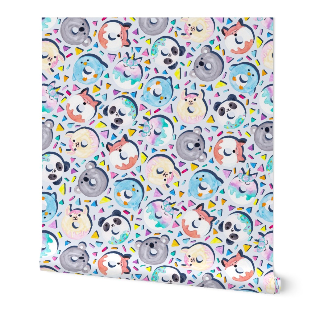 Animal Donut Confetti (Gray)