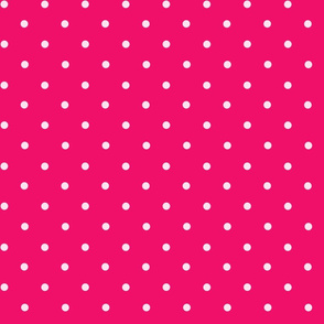 Polkadot Hot Pink