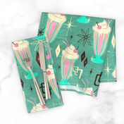 Retro 50s Milkshakes - large print